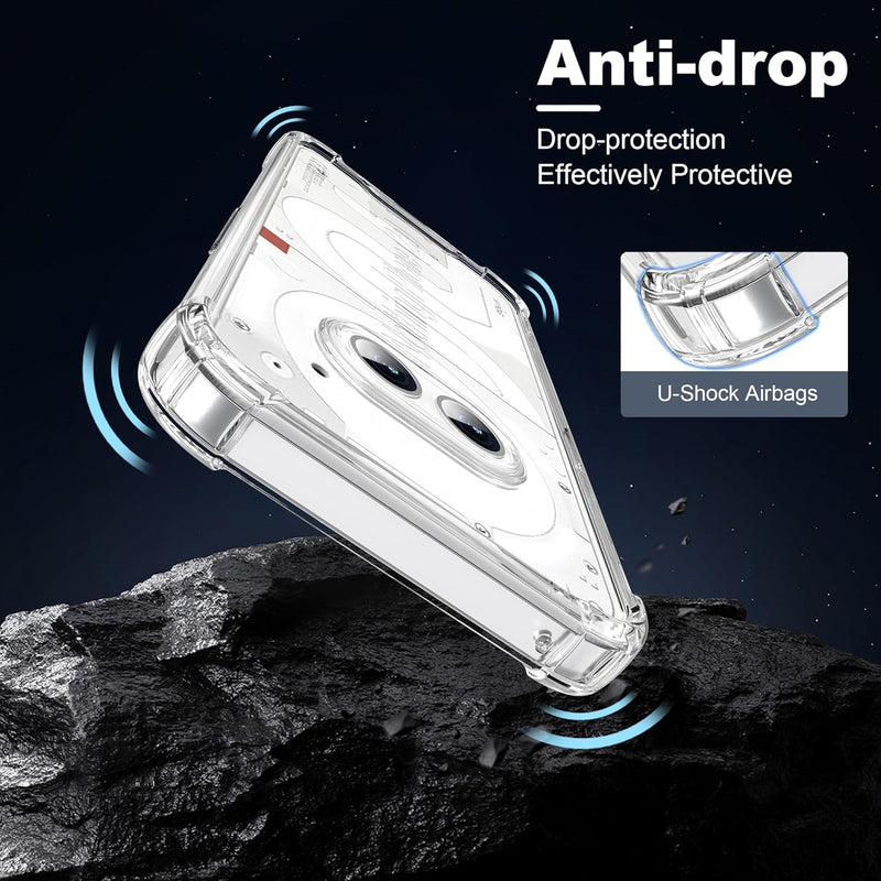 Load image into Gallery viewer, Nothing Phone (2a) - AirPillow Cushion Transparent Soft Clear TPU Four Corners Protective Case With 2PC 9H Tempered Glass Screen Protector - i-Station Mobile Phone & Electronic Device Repair and Accessories