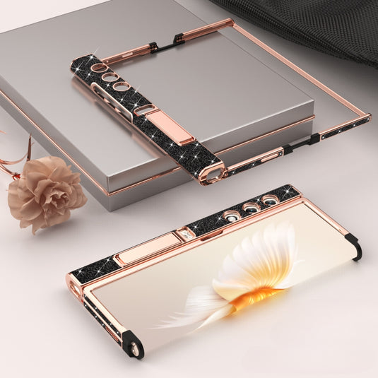 Honor V Purse - Luxurious Glitter Leather Frame Case - i-Station Mobile Phone & Electronic Device Repair and Accessories