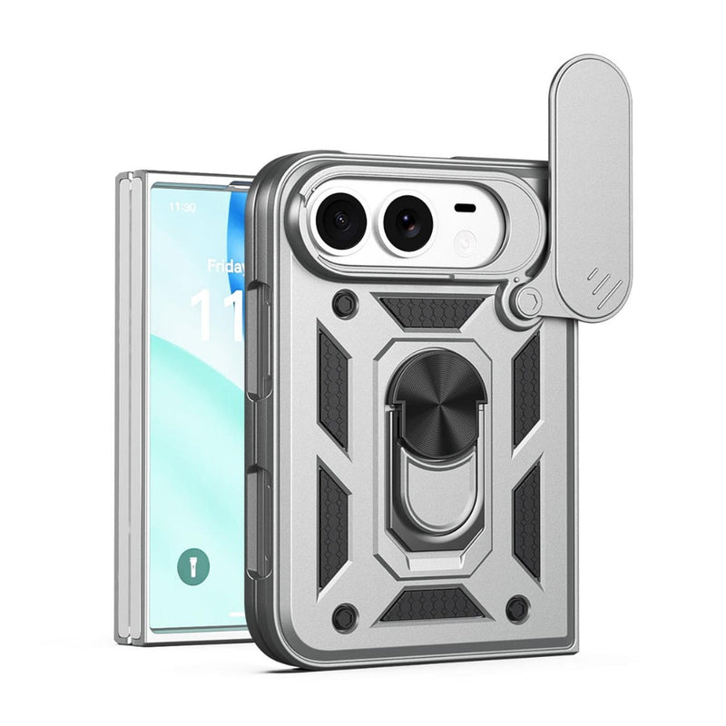 Load image into Gallery viewer, Apple iPhone Duo - Sliding Camera Cover Design TPU+PC Phone Case - Polar Tech Australia
