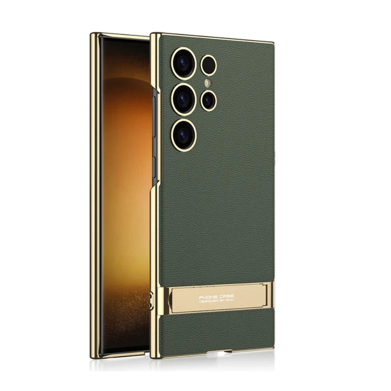Load image into Gallery viewer, Samsung Galaxy S24/Plus/Ultra -  Folding Stand Business Leather Case - i-Station Mobile Phone & Electronic Device Repair and Accessories