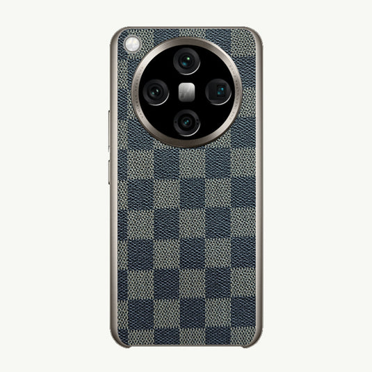 OPPO Find X8 Pro - Electroplated Trendy Brand Plain Leather Fashion Phone Case - i-Station Mobile Phone & Electronic Device Repair and Accessories
