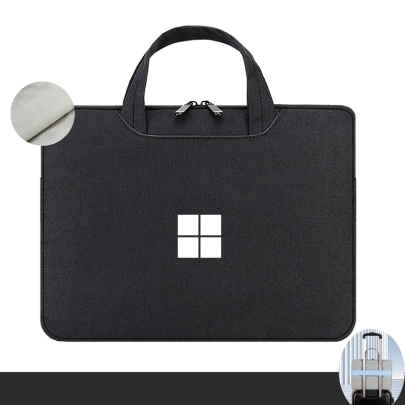 Load image into Gallery viewer, Microsoft Surface Laptop 13"/ 13.8"/15" Business Plush Shockproof Carry Sleeve / Protective Bag With Power Bank Bag