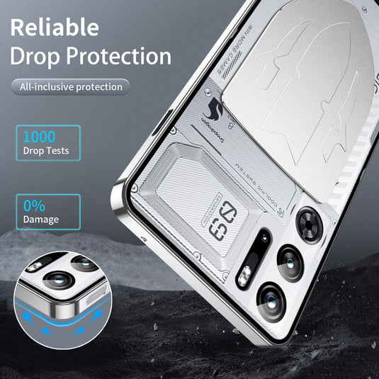 ZTE nubia Red Magic 10 Pro / 10 Pro Plus - Metal Frame Heat Dissipation with Shockproof Phone Case - i-Station Mobile Phone & Electronic Device Repair and Accessories