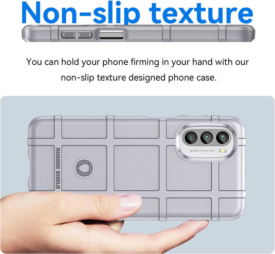 Motorola Moto G52/G82/G71s - Shield Shockproof Rugged Heavy Duty Case With 2PC Tempered Glass Screen Protector - i-Station Mobile Phone & Electronic Device Repair and Accessories