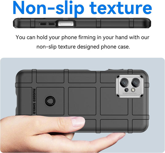 Motorola Moto G32 - Shield Shockproof Rugged Heavy Duty Case With 2PC 9H Glass Screen Protector - i-Station Mobile Phone & Electronic Device Repair and Accessories