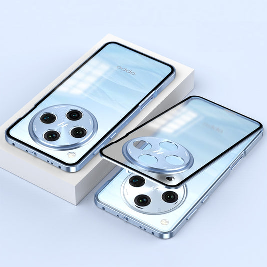 OPPO Find X8 Pro - Metal Frame Frosted Magnetic Phone Case - i-Station Mobile Phone & Electronic Device Repair and Accessories