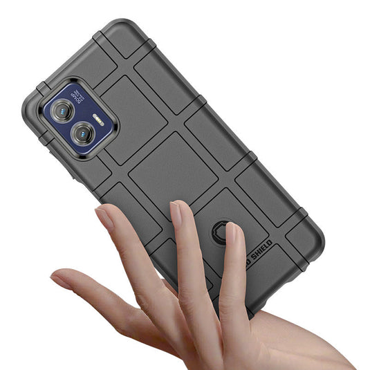 Motorola Moto G73 - Shield Shockproof Rugged Heavy Duty Case With 2PC Tempered Glass Screen Protector - i-Station Mobile Phone & Electronic Device Repair and Accessories