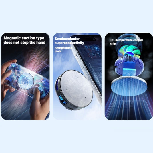 Compatible with 4.5 to 7.5-inch Phones - Portable Magnetic Phone Cooler - i-Station Mobile Phone & Electronic Device Repair and Accessories