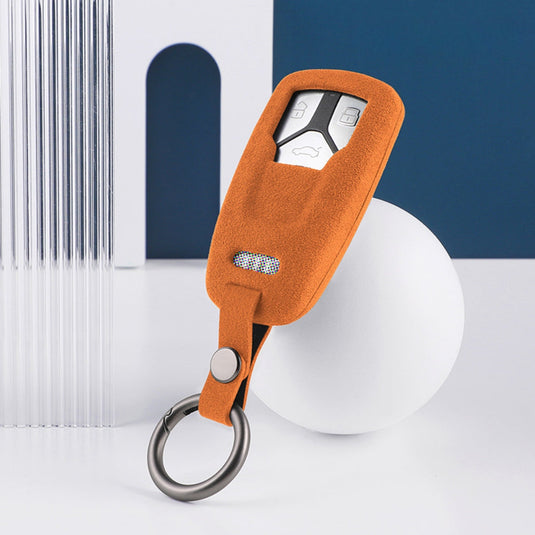 Audi Alcantara Remote Car Key Fob Case Cover For A4, A5, A6, Q5, Q7, S4, S5, S7 - i-Station Mobile Phone & Electronic Device Repair and Accessories