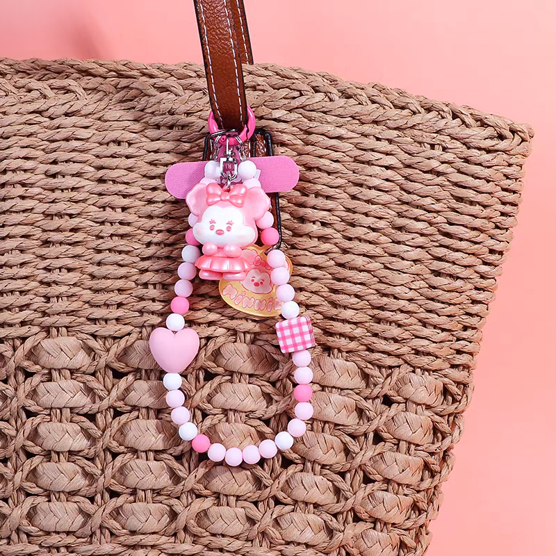 Load image into Gallery viewer, Cute Cartoon Backpack Bag Phone Keychain Pendant