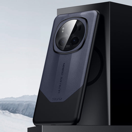 Honor Magic6/Pro - Splicing Plain Leather PC Shockproof Phone Case - i-Station Mobile Phone & Electronic Device Repair and Accessories