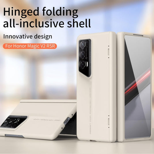 Honor Magic V2 RSR Porsche Design - Matte Finish Full-Coverage Hinge with Integrated Screen Protector Case - i-Station Mobile Phone & Electronic Device Repair and Accessories