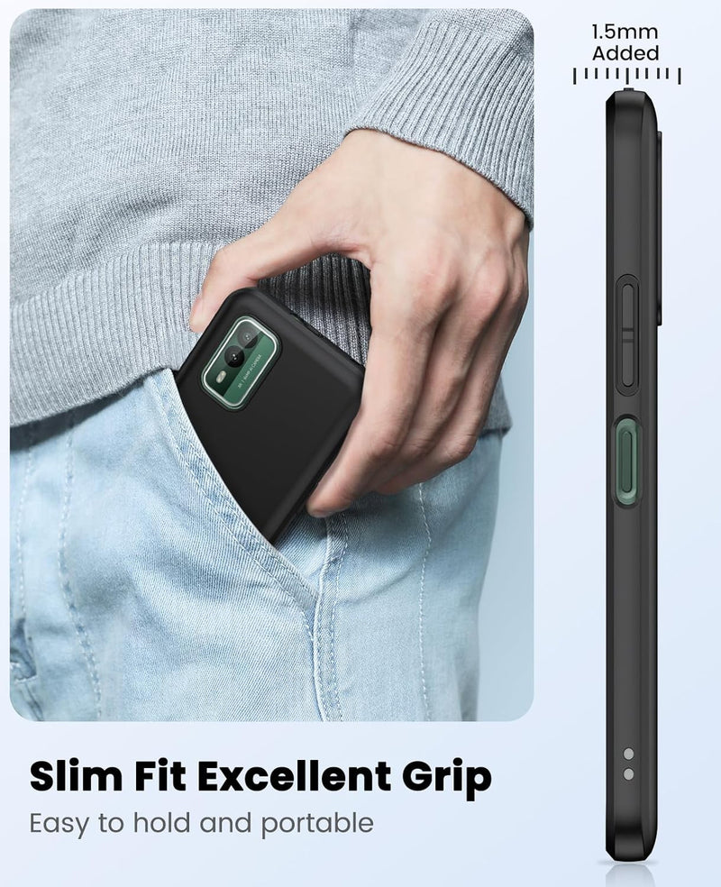 Load image into Gallery viewer, Nokia XR21 - Shield Thin Soft With Shock-Absorption Corners Shockproof Silicone TPU Matte Case - i-Station Mobile Phone & Electronic Device Repair and Accessories