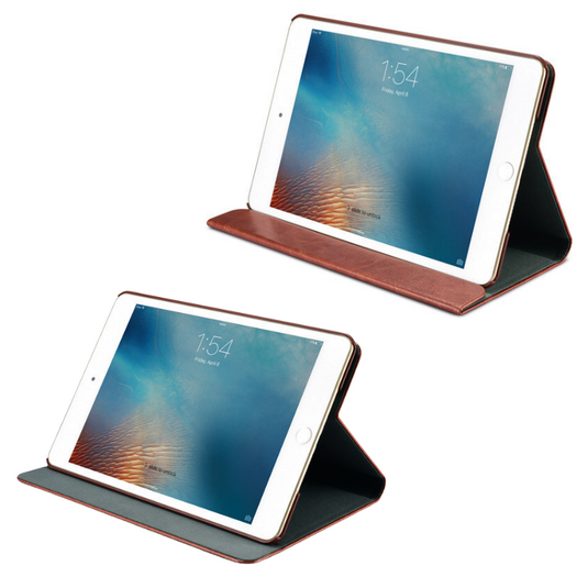Apple iPad 5/6 9.7'' 5/6th Gen (2017/2018) Premium Minimalist Flip Leather Case - i-Station Mobile Phone & Electronic Device Repair and Accessories