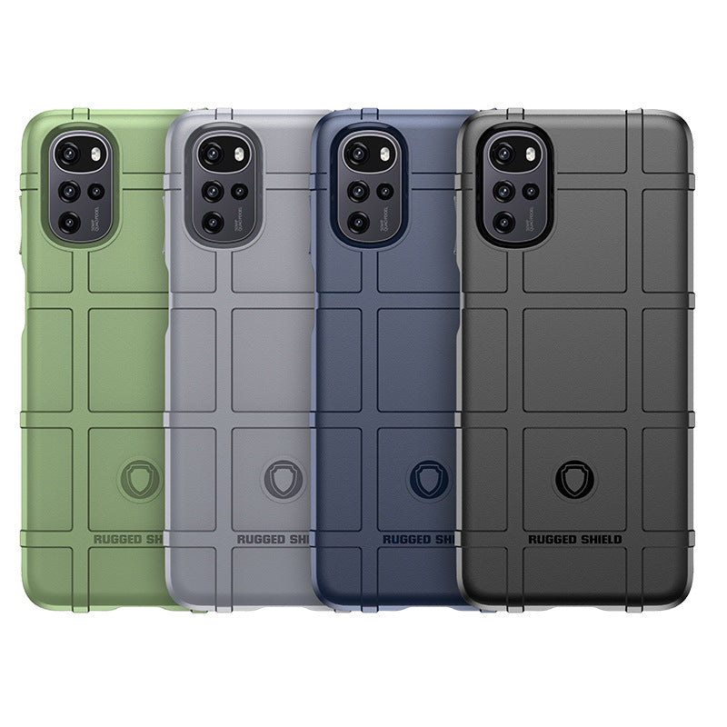 Load image into Gallery viewer, Motorola  Moto E32/32S - Shield Shockproof Rugged Heavy Duty Case With 2PC 9H Glass Screen Protector - i-Station Mobile Phone & Electronic Device Repair and Accessories