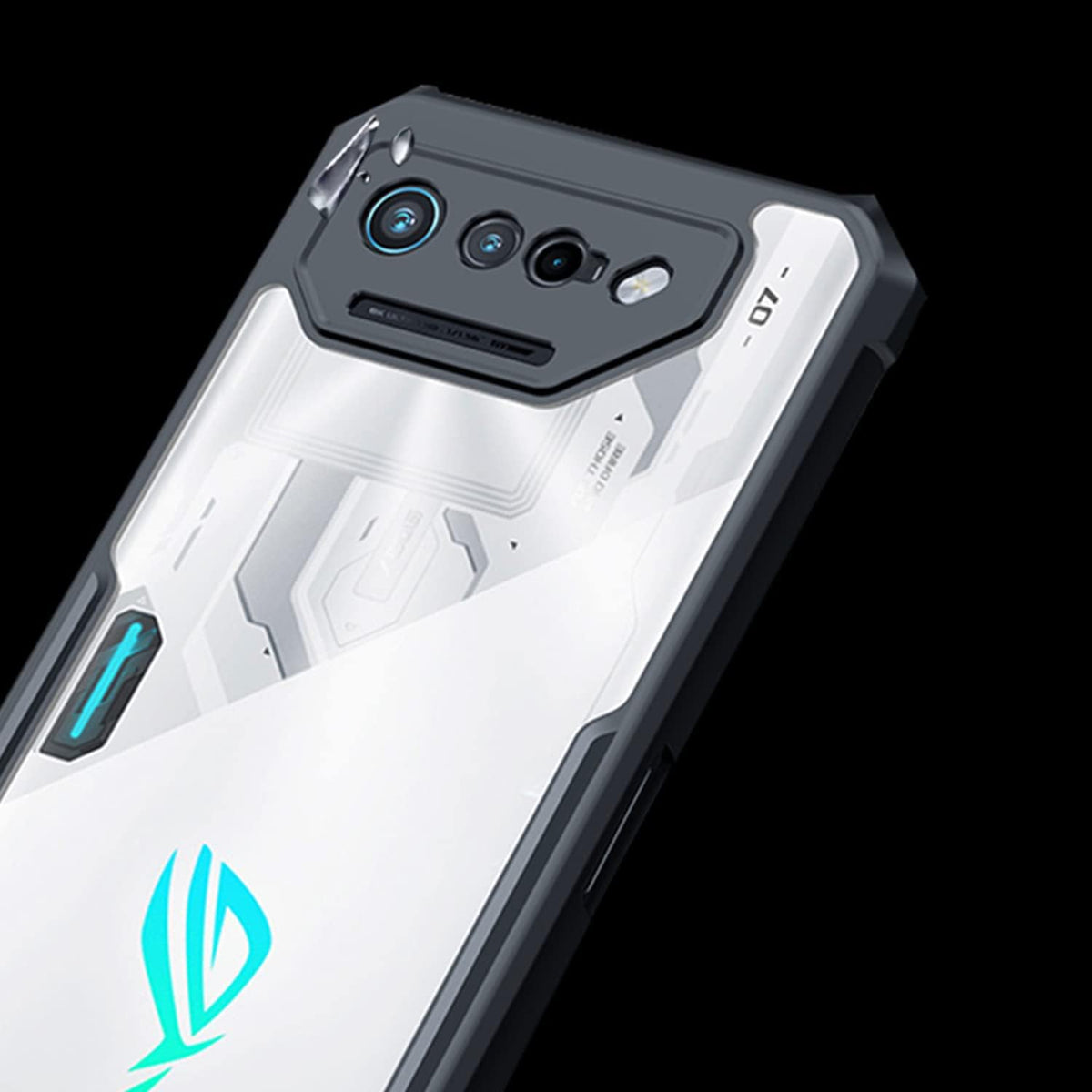 Asus ROG Phone 7/7 Ultimate - Shield Shockproof TPU+PC Clear Rugged Heavy Duty Case With 2PC Tempered Glass Screen Protector - i-Station Mobile Phone & Electronic Device Repair and Accessories