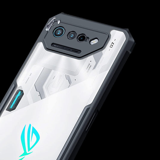 Asus ROG Phone 7/7 Ultimate - Shield Shockproof TPU+PC Clear Rugged Heavy Duty Case  With 2PC Tempered Glass Screen Protector - i-Station Mobile Phone & Electronic Device Repair and Accessories