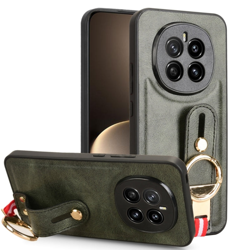 Load image into Gallery viewer, Honor Magic7/Pro - Wristband Leather Back Phone Case - i-Station Mobile Phone & Electronic Device Repair and Accessories