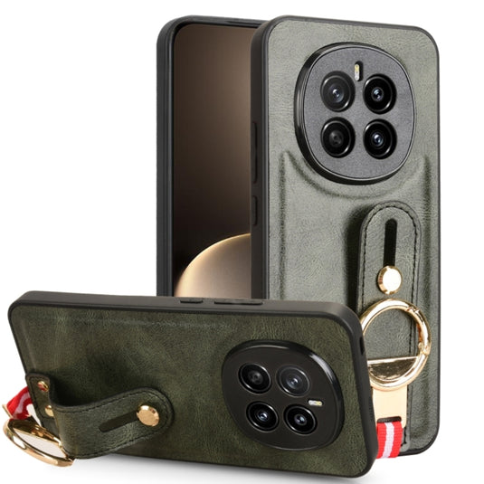 Honor Magic7/Pro - Wristband Leather Back Phone Case - i-Station Mobile Phone & Electronic Device Repair and Accessories