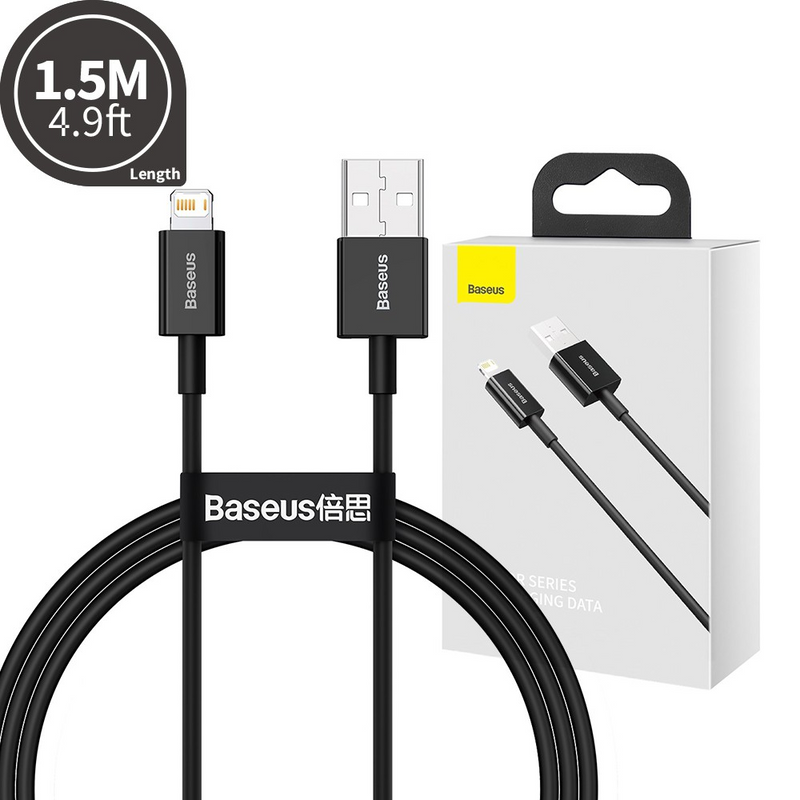 Load image into Gallery viewer, Baseus Superior Series Fast Charging Data Cable USB to iP 2.4A 1.5M - i-Station Mobile Phone & Electronic Device Repair and Accessories