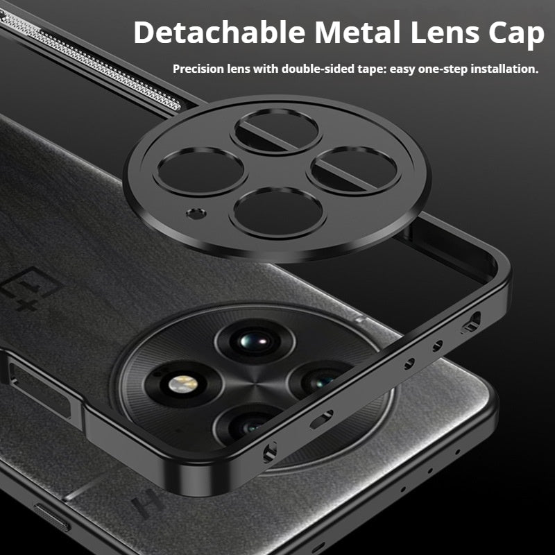 Load image into Gallery viewer, OnePlus 13 5G - Seahorse Buckle Metal Frame With Detachable Metal Lens Cover