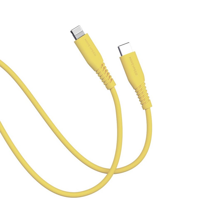 Load image into Gallery viewer, MOVE SPEED 20V/3A USB-C to Lightning Colorful Charging Cable 1.2m (YSUCM04-CL12) - i-Station Mobile Phone & Electronic Device Repair and Accessories