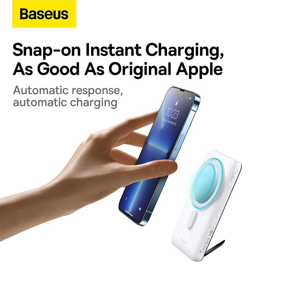 Baseus Magnetic Bracket Wireless Fast Charge Power Bank 10000mAh 20W - i-Station Mobile Phone & Electronic Device Repair and Accessories