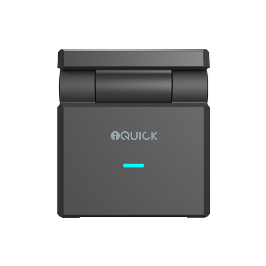 iQuick CUBE T1 3 in 1 Foldable Wireless Charger Stand Galaxy/ Apple Watch Pads - i-Station Mobile Phone & Electronic Device Repair and Accessories