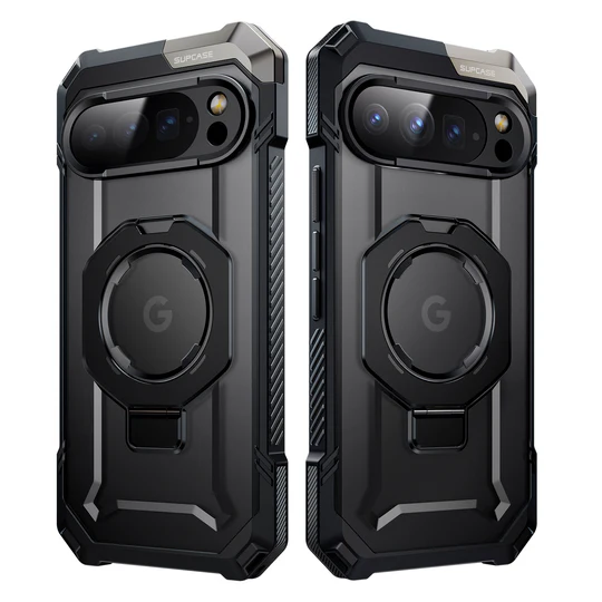 Google Pixel 10 Pro XL SUPCASE Strong Magneti Kickstand TPU Airbag Transparent Protective Case - i-Station Mobile Phone & Electronic Device Repair and Accessories