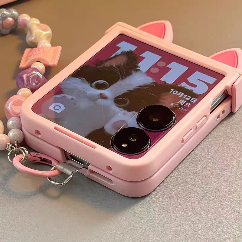 Load image into Gallery viewer, Xiaomi Mix Flip Cartoon Shell Film Integrated Anti-drop Fashion-Forward Series Case - i-Station Mobile Phone & Electronic Device Repair and Accessories