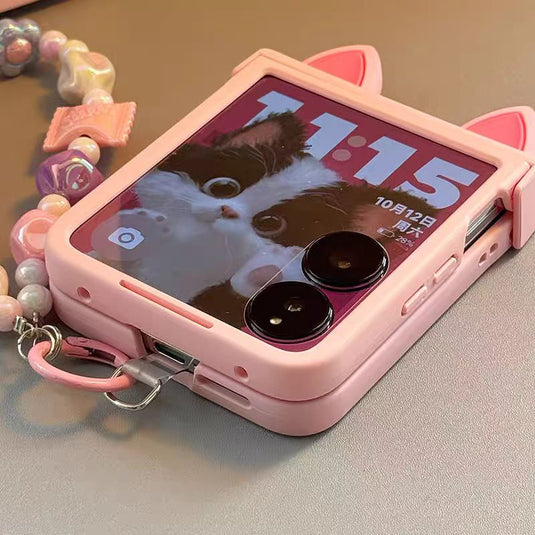Xiaomi Mix Flip Cartoon Shell Film Integrated Anti-drop Fashion-Forward Series Case - i-Station Mobile Phone & Electronic Device Repair and Accessories