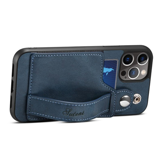 Apple iPhone 16/Plus/Pro/Max Leather Wallet Case With Card Holder & Hand Strap - i-Station Mobile Phone & Electronic Device Repair and Accessories