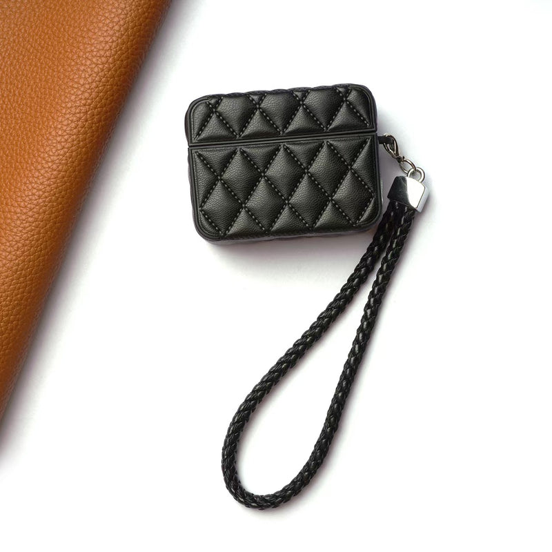 Load image into Gallery viewer, Apple Airpods 3 - Diamond-Patterned Lambskin Case - i-Station Mobile Phone & Electronic Device Repair and Accessories