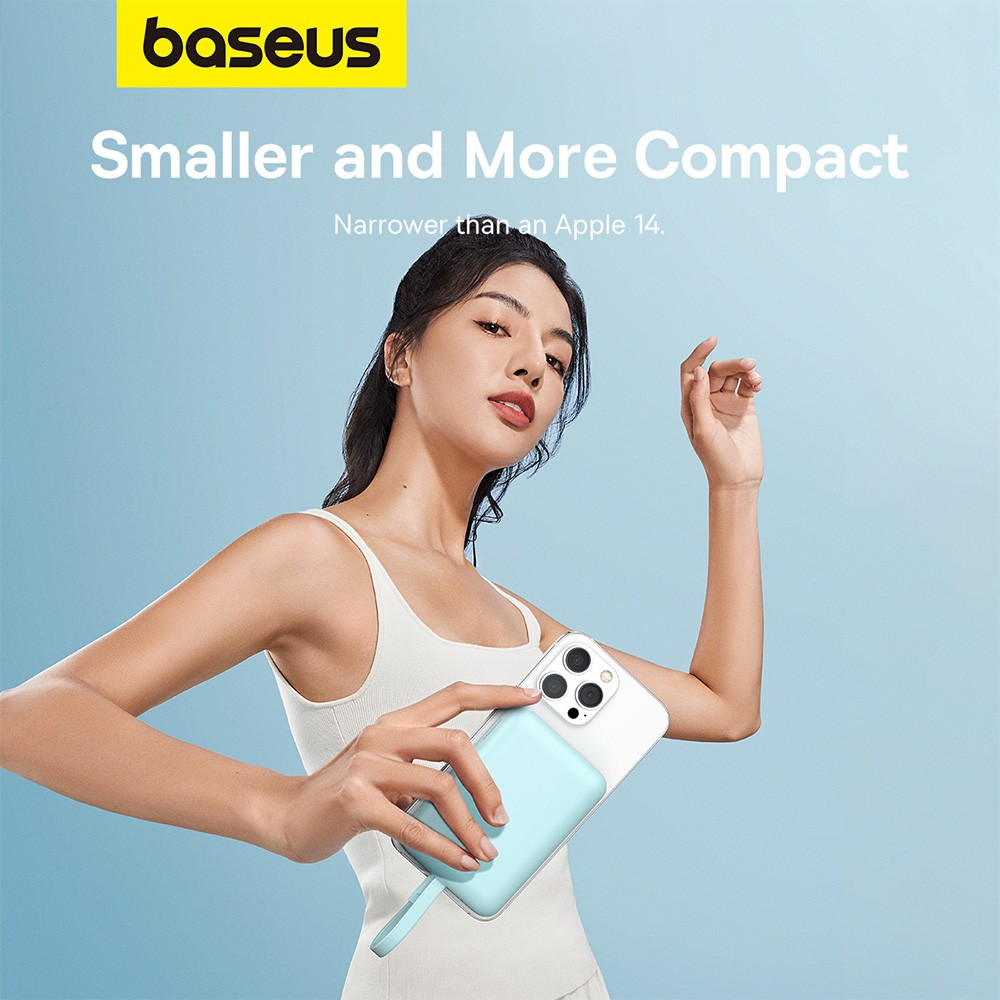 Baseus Magnetic Mini Wireless Fast Charge Power Bank iP Edition 10000mAh 20W - i-Station Mobile Phone & Electronic Device Repair and Accessories