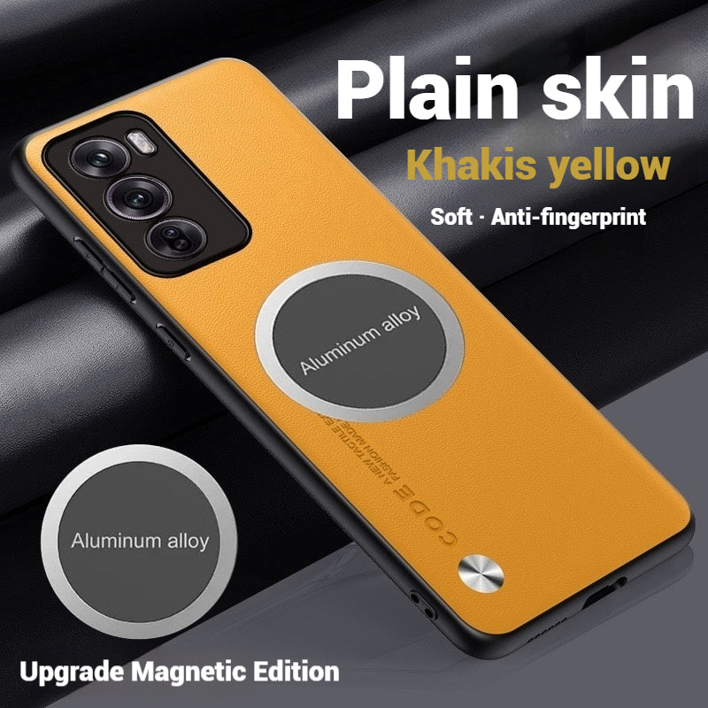 Load image into Gallery viewer, Oppo Reno 12 & Pro - Soft Edged Plain Leather Essentials Series Case - i-Station Mobile Phone & Electronic Device Repair and Accessories