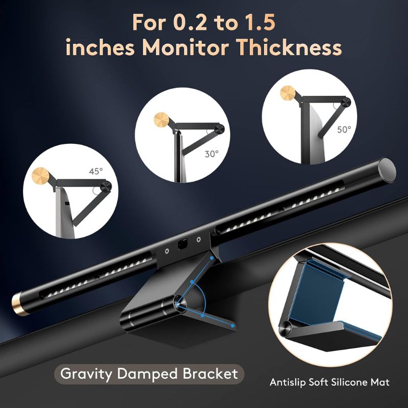 Load image into Gallery viewer, LYMAX RGB Computer Monitor Light Bar with Remote Control, Eye-Care for Desktop Space Saving and Gaming Home Office - i-Station Mobile Phone & Electronic Device Repair and Accessories