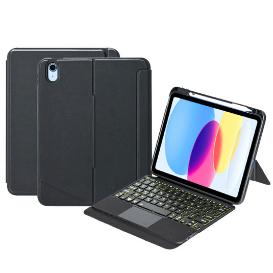 Apple iPad Mini 6/7 8.3'' 6/7th Gen (2021/2024) Smart Wireless Trackpad Keyboard Flip Case With Backlit - i-Station Mobile Phone & Electronic Device Repair and Accessories
