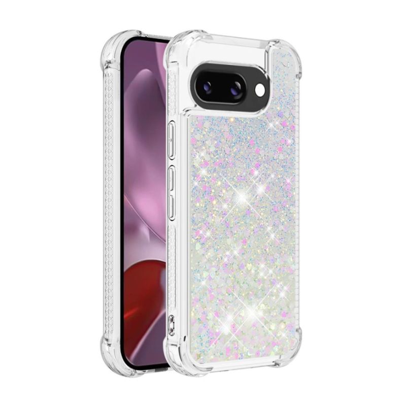 Google Pixel 10/Pro/XL - Transparent Glitter Liquid Sand Fashion-Forward Series Case - i-Station Mobile Phone & Electronic Device Repair and Accessories