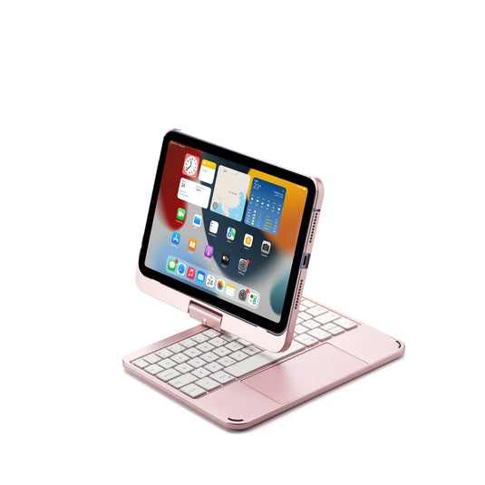 Apple iPad Mini 6/7 8.3'' 6/7th Gen (2021/2024) 360° Rotating Wireless Touchpad Keyboard Flip Cover Case - i-Station Mobile Phone & Electronic Device Repair and Accessories