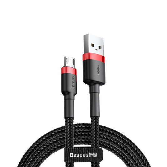 Baseus Cafule Double Side Insertion Micro USB Charging Cable 1.5A 2M - i-Station Mobile Phone & Electronic Device Repair and Accessories