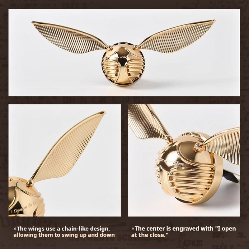 Load image into Gallery viewer, BEAST Golden Snitch Car Air Vent Ornament with Solid Fragrance for Christmas, Birthdays, and Holidays Gift