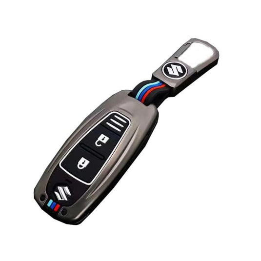 Suzuki Metal Shell & Soft Silicone Full Protection Car Key Fob Case Cover For Swift, Vitara, S-Cross, SX4 - i-Station Mobile Phone & Electronic Device Repair and Accessories