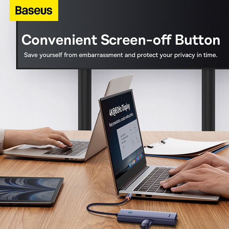 Load image into Gallery viewer, Baseus Flite Series 5-Port HUB Docking Station (Type-C to HDMI4K@30Hz*1+USB 3.0*4) - i-Station Mobile Phone & Electronic Device Repair and Accessories