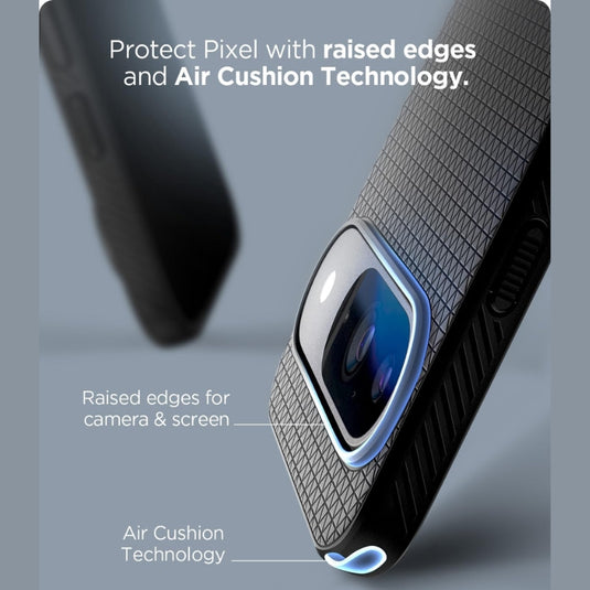Google Pixel 9 / 9 Pro - Airbag-Like Corners Air Cushion Bumper Protective Technology, Slim Lightweight Soft TPU Raised Edge Protection Non-Slip Grip Cover Essentials Series Case - i-Station Mobile Phone & Electronic Device Repair and Accessories