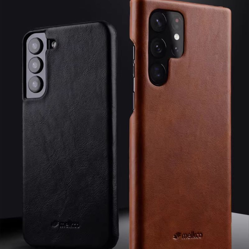 Load image into Gallery viewer, Samsung Galaxy S25 & Plus & Ultra - Premium Genuine Leather Business Shockproof Soft-Touch Case - i-Station Mobile Phone & Electronic Device Repair and Accessories