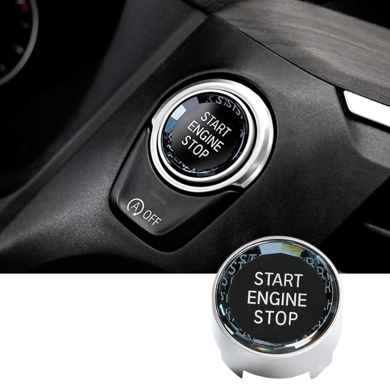 Load image into Gallery viewer, BMW Vehicle-specific Crystal Start Stop Button Cover For 1/2/3/4/5/7 Series & X1/X2/X3/X5 - i-Station Mobile Phone & Electronic Device Repair and Accessories