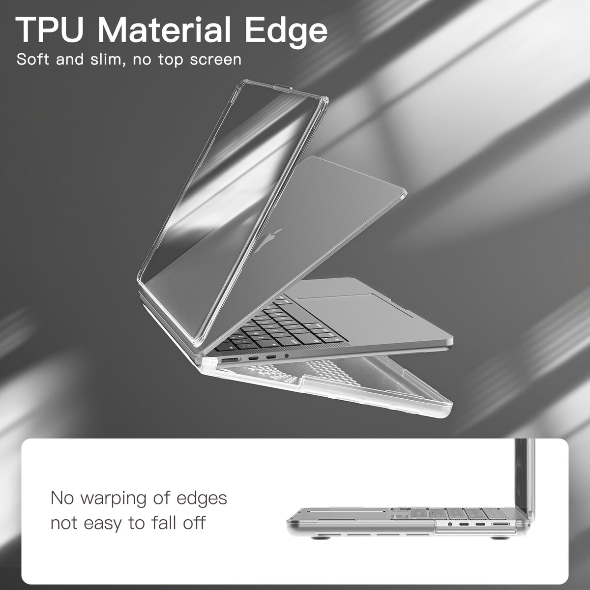 Apple MacBook Air 13.6" (A2681 & A3113) - Slim PC + TPU Scratch-Resistant Laptop Case - i-Station Mobile Phone & Electronic Device Repair and Accessories