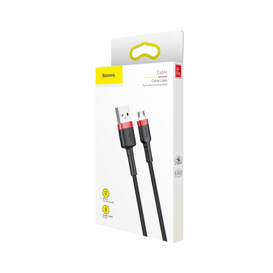 Baseus Cafule Double Side Insertion Micro USB Charging Cable 1M - i-Station Mobile Phone & Electronic Device Repair and Accessories