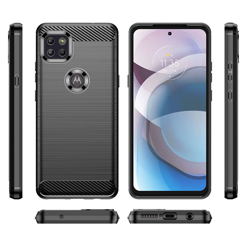 Load image into Gallery viewer, Motorola Moto One 5G Ace/One 5G UW Ace - Shield Shockproof Rugged Heavy Duty Case  With 2PC Tempered Glass Screen Protector - i-Station Mobile Phone & Electronic Device Repair and Accessories