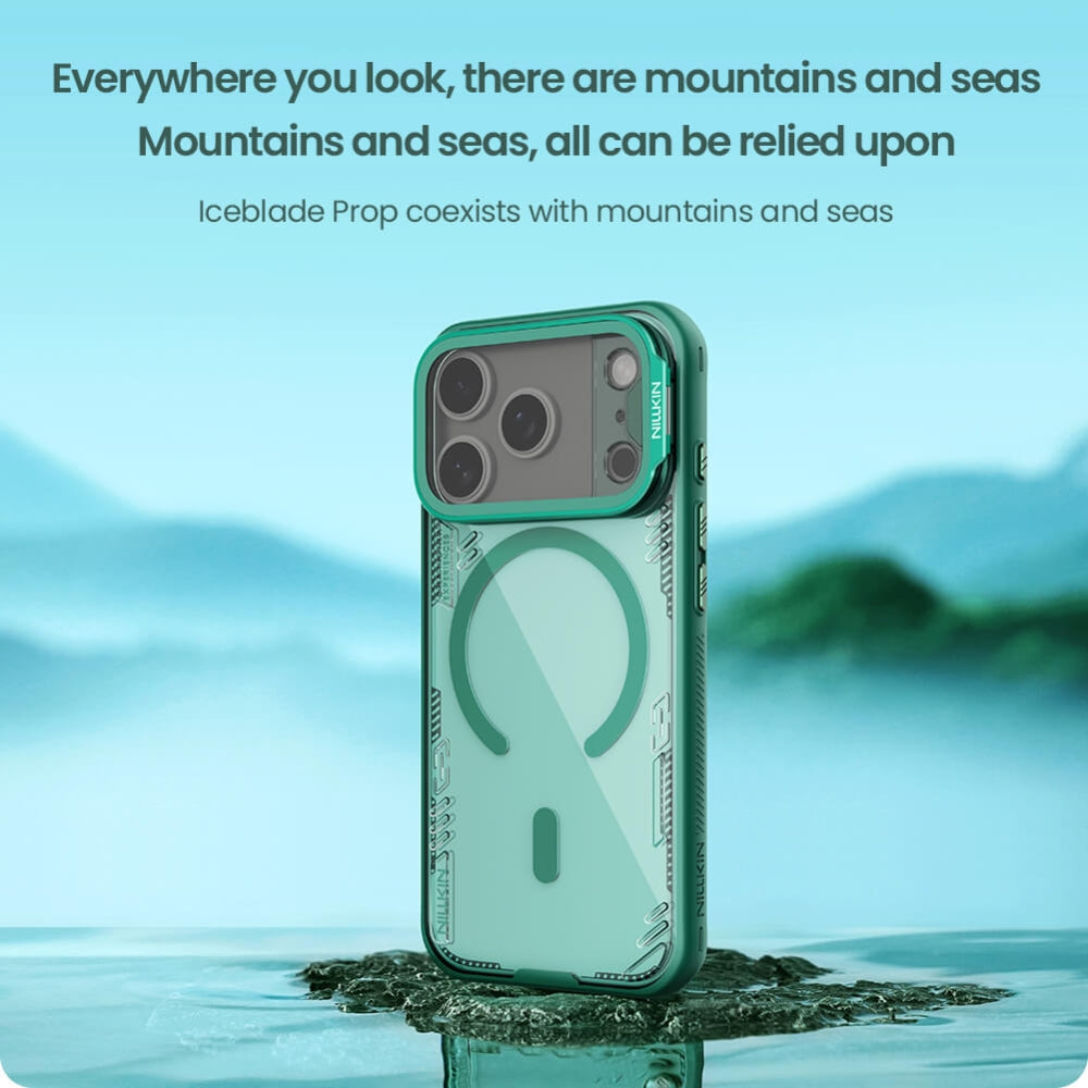 Apple iPhone 18 Pro Max - Nillkin Iceblade Prop Frame version Magnetic Camera protective cover case - Polar Tech Australia